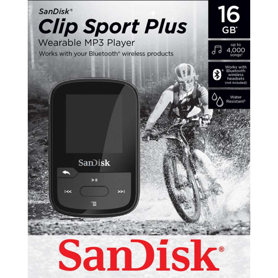 SanDisk Clip Sport Plus Black