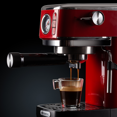 ARIETE 1381/13 Μηχανή Espresso Slim Moderna Red