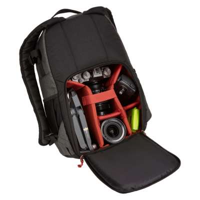 CASE LOGIC Era Medium Backpack Σακίδιο Πλάτης για DSLR + Tablet/iPad 10.5'' Γκρι