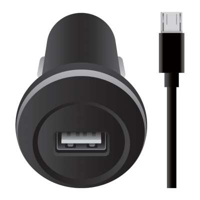 CRYSTAL AUDIO UC-1 5V / 1A USB Car Charger + 1m micro USB Cable