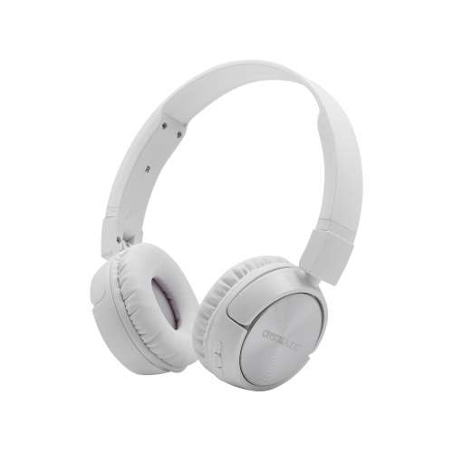 CRYSTAL AUDIO BT4-W WHITE BLUETOOTH ON-EAR FOLDABLE HEADPHONES