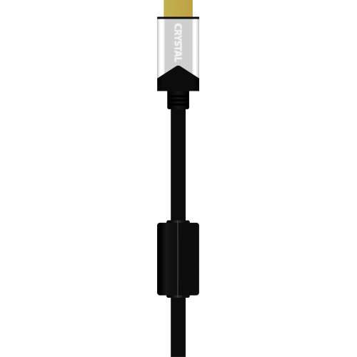 CRYSTAL AUDIO HDMI-METAL CABLE 1,8m bx