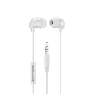 CELLULAR LINE 359798 Handsfree Ακουστικά Music Sound In-Ear με βύσμα 3,5mm Λευκά
