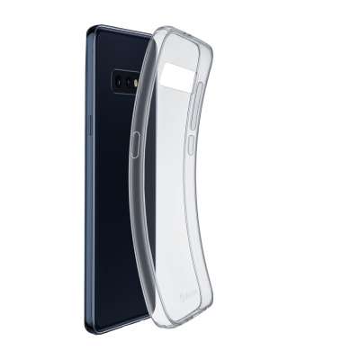 CELLULAR LINE 345272 Fine Θήκη Κινητού Σιλικόνης Back Cover για Samsung Galaxy S10e Διαφανής