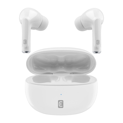CELLULAR LINE 426131 Flick Bluetooth Ακουστικά TWS Λευκά με Θήκη Φόρτισης Λευκή