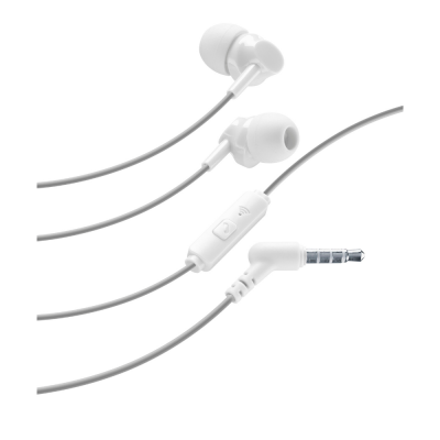 CELLULAR LINE Handsfree Ακουστικά Style Color με βύσμα 3,5mm Λευκά