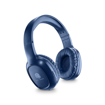 CELLULAR LINE 412059 Music Sound Ασύρματα/Ενσύρματα Ακουστικά με μικρόφωνο Μπλε
