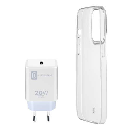 CELLULAR LINE 447808 Charger + Case iPhone 14 Pro