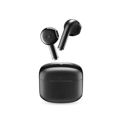 CELLULAR LINE 454776 Swag Bluetooth Ακουστικά TWS με Θήκη Φόρτισης Μαύρα