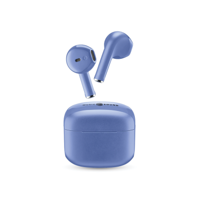 CELLULAR LINE 454813 Swag Bluetooth Ακουστικά TWS με Θήκη Φόρτισης Γαλάζια