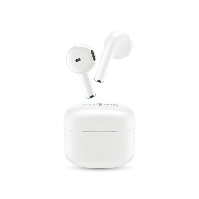 CELLULAR LINE 454714 Swag Bluetooth Ακουστικά TWS με Θήκη Φόρτισης Λευκά