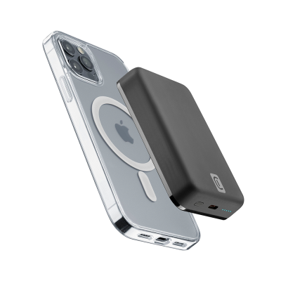 CELLULAR LINE 452376 Power Bank Magsafe 10000mAh 7.5W με Θύρα Type-C Μαύρο