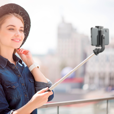 CELLULAR LINE 346354 Bluetooth Selfie Stick και Τρίποδο