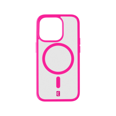 Cellular Line Pop Mag Θήκη Κινητού Σκληρής Σιλικόνης Back Cover για iPhone 15 Pro Max Φούξια