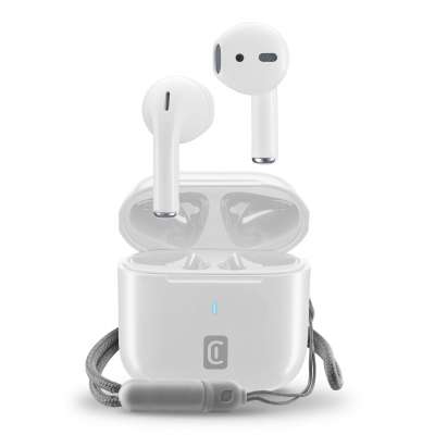 CELLULAR LINE 470080 Rize Bluetooth Ακουστικά TWS με Θήκη Φόρτισης Λευκά
