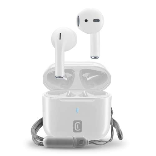 CELLULAR LINE 470080 Rize Bluetooth Ακουστικά TWS με Θήκη Φόρτισης Λευκά