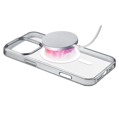 CELLULAR LINE 482823 Μαγνητική Θήκη Κινητού για Magsafe Φορτιστή iPhone 16 Pro Max Διαφανής