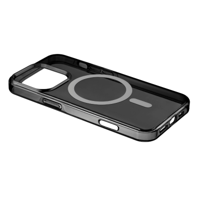 CELLULAR LINE 482830 Μαγνητική Θήκη Κινητού Magsafe Σκληρής Σιλικόνης για iPhone 16 Pro Max Μαύρη