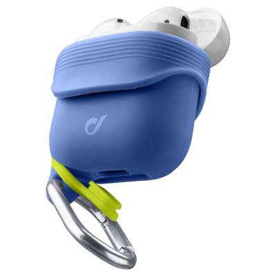 CELLULAR LINE 355769 Dynamic Θήκη Σιλικόνης για AirPods 1/2 Μπλε