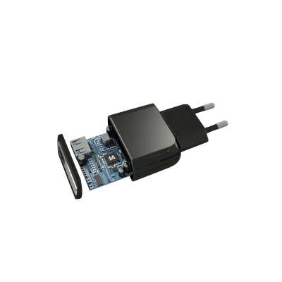 CELLULAR LINE 203213 Σετ Φορτιστής για Huawei με Θύρα USB-A και Καλώδιο microUSB 5W 1A Μαύρο
