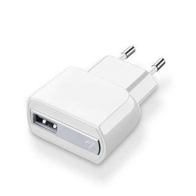 CELLULAR LINE 226878 Σετ Φορτιστής για iPhone με Θύρα USB-A και Καλώδιο Lightning 10W Λευκό