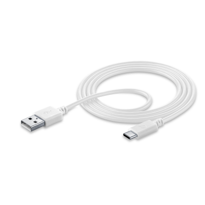 CELLULAR LINE 270413 USBDATACUSBA-CW Data Cable 1,2 m USB-A / USB-C White