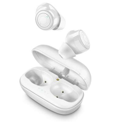CELLULAR LINE 345661 Petit Bluetooth Ακουστικά TWS Λευκά με Θήκη Φόρτισης Λευκή