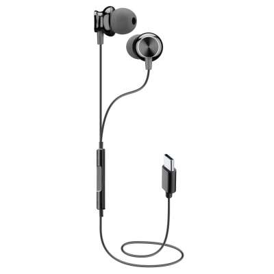 CELLULAR LINE 353970 Handsfree Ακουστικά In-Ear με βύσμα Type-C Sparrow Μαύρα