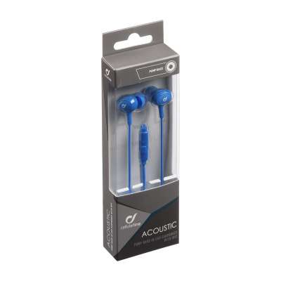CELLULAR LINE 294129 Handsfree Ακουστικά με βύσμα 3,5mm Acoustic Μπλε