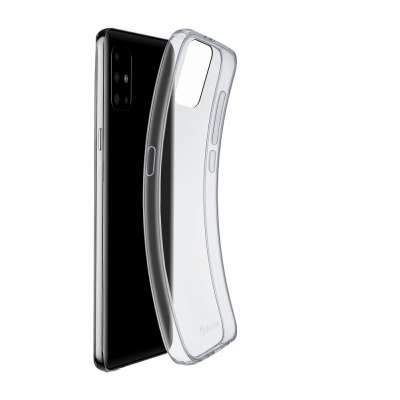 CELLULAR LINE 372438 Fine Θήκη Κινητού Σιλικόνης Back Cover για Samsung Α51 Διαφανής