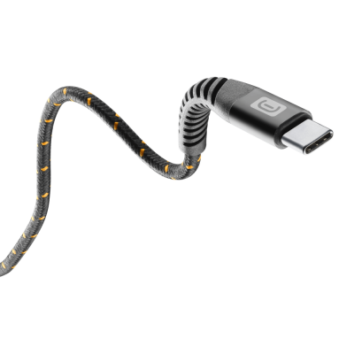 CELLULAR LINE 312663 USB Extreme Καλώδιο Συγχρονισμού και Φόρτισης Type-C (2m) Μαύρο