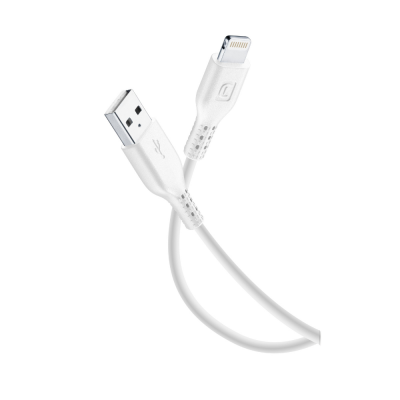 CELLULAR LINE 259593 USB Καλώδιο Συγχρονισμού και Φόρτισης Lightning για Apple (3m) Λευκό