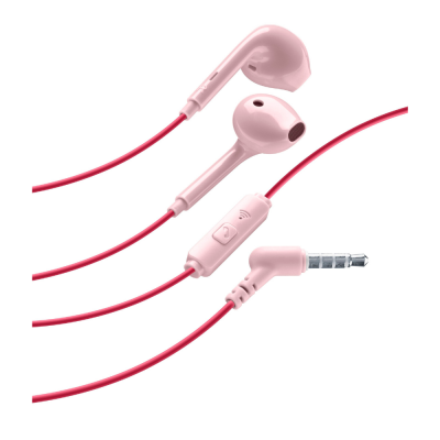 CELLULAR LINE Ακουστικά Style Color με βύσμα 3,5mm Ροζ