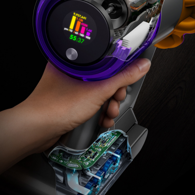 DYSON V15s Detect Submarine Yellow/Iron/Nickel