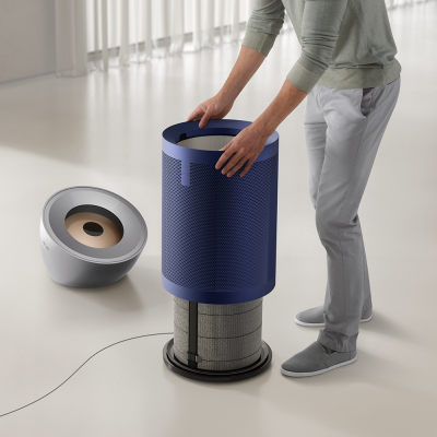 DYSON BP03 Purifier Big+Quiet Formaldehyde Bright Nickel/Dark Blue