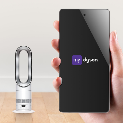 DYSON AM15 Hot+Cool HF1 White/Silver