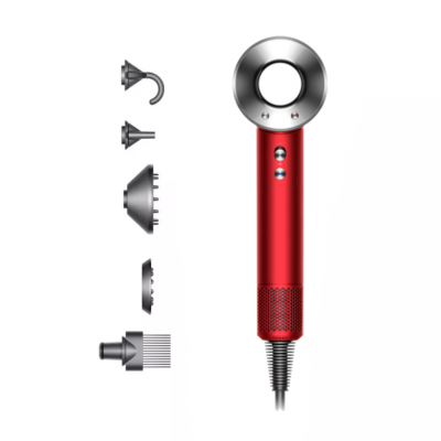 DYSON 397704-01 HD07 Supersonic Red/Ni Gift Pack