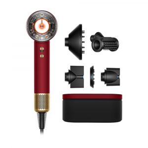 DYSON HD16 Supersonic Nural Straight+Wavy Red Velvet/Gold