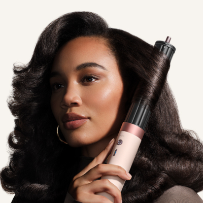 DYSON HS09 Airwrap Co-anda2x Straight+Wavy Ceramic Pink/Rose Gold