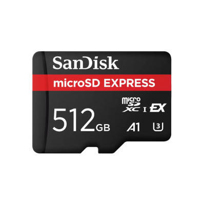 SanDisk SDSQXFN-512G-GN4NN Express microSD Card 512GB SanDisk SDSQXFN-512G-GN4NN Express microSD Card 512GB