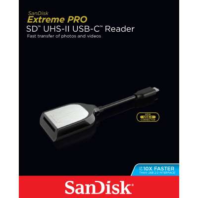 SanDisk Extreme PRO SD Card USB-C Reader