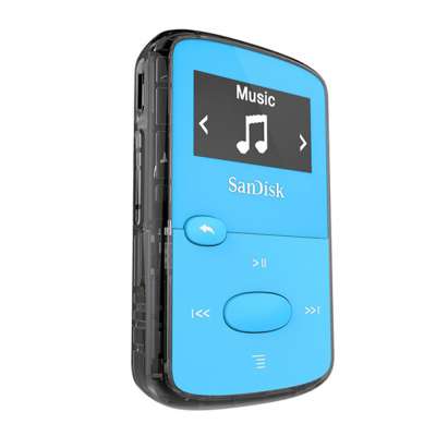 SanDisk MP3 Player SDMX26-008G-E46B ,Clip JAM Blue