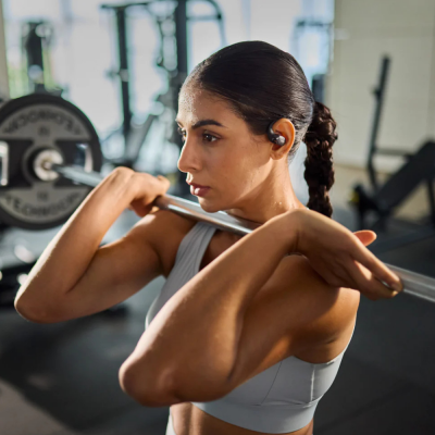 Shokz T921 Ακουστικά OpenFit 2+ Μαύρα