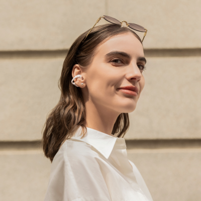 Shokz E320 Ακουστικά OpenDots 2 Pearl White Shokz E320 Ακουστικά OpenDots 2 Pearl White