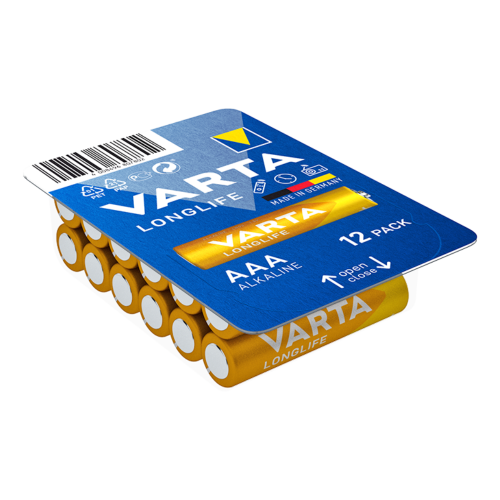 VARTA 4103 συσκ.12 AΛΚΑΛΙΚΗ LONGLIFE AAA