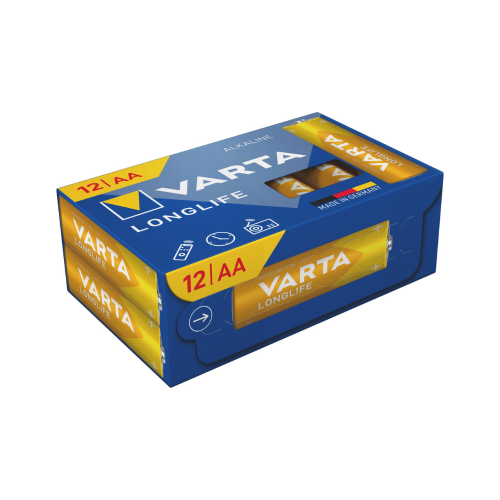 VARTA 4106 συσκ. 12 ΑΛΚΑΛΙΚΗ LONGLIFE AA