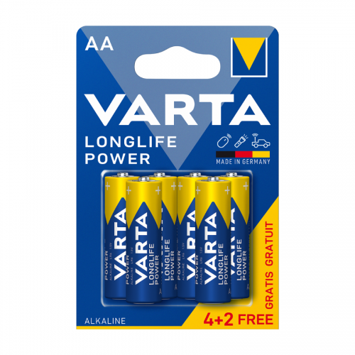 VARTA 4906 συσκ.4+2   ALK LONGLIFE POWER AA
