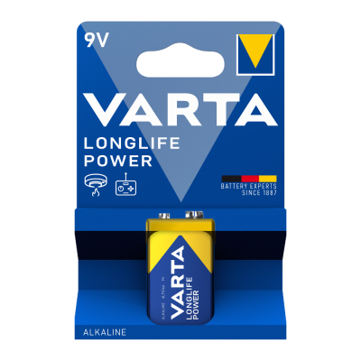 VARTA 4922 AΛΚΑΛΙΚΗ LONGLIFE POWER 9V