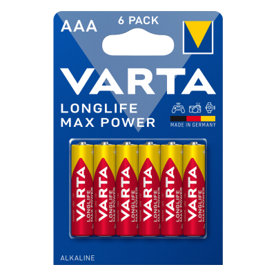 VARTA 4703101446 (συσκ.6) LONGLIFE MAX POWER 6 AAA