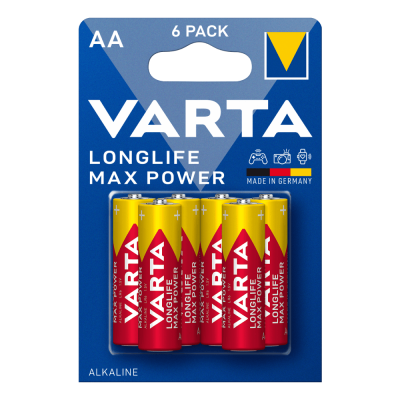 VARTA 4706101446 (συσκ.6) LONGLIFE MAX POWER 6 AA